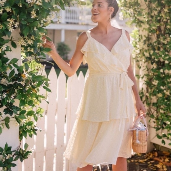 Gal Meets Glam Helena Ruffle Mini Dress - Picture 2 of 15